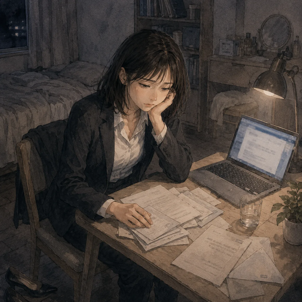 書類で、いつも落とされる22歳。